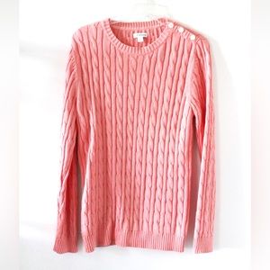 Croft & Barrow Women’s Ribbed Sweater